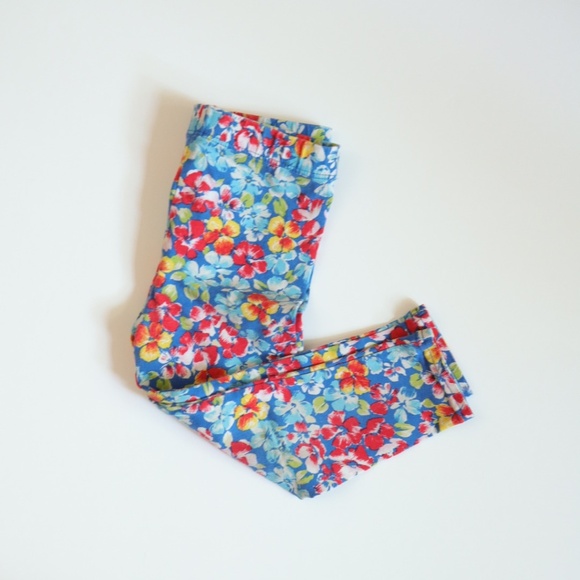 Ralph Lauren Floral Stretch Jersey Legging / 2Y, 24M - Picture 1 of 5
